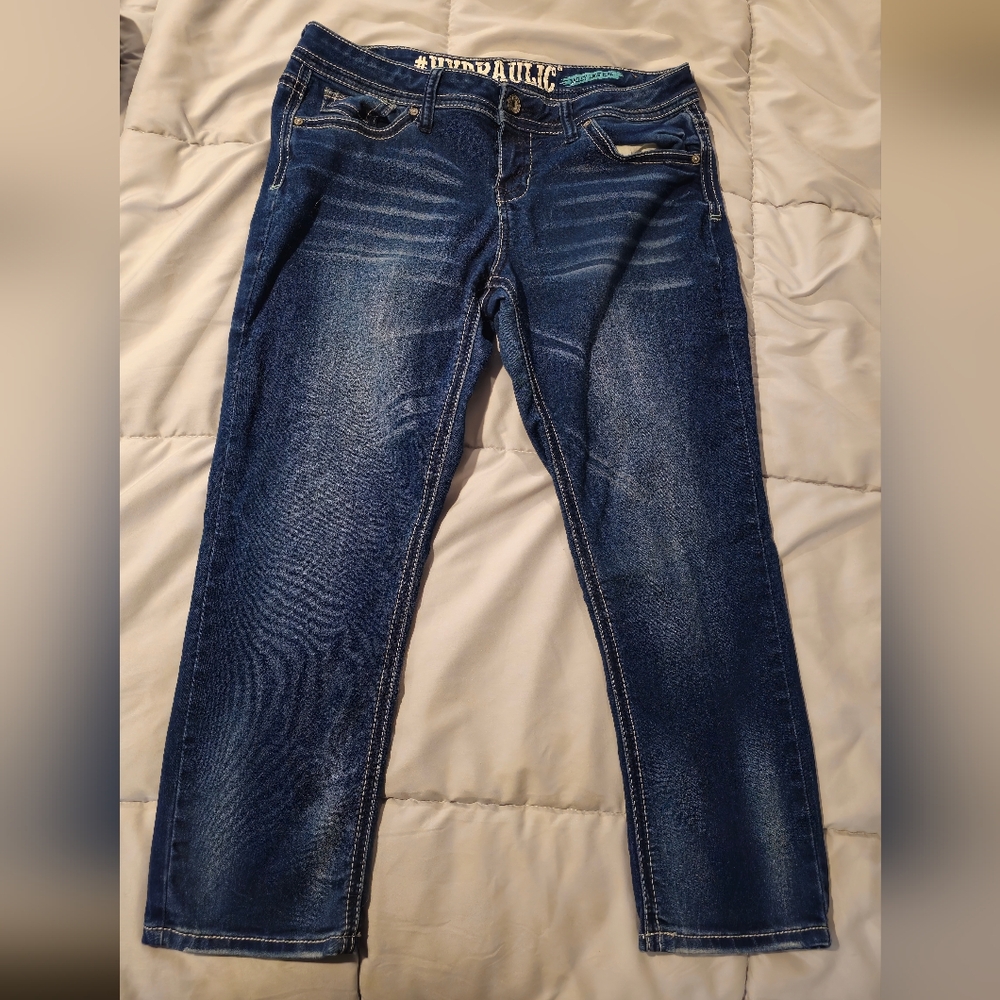 Hydraulic Women's Blue Jean Capri Size 15/16